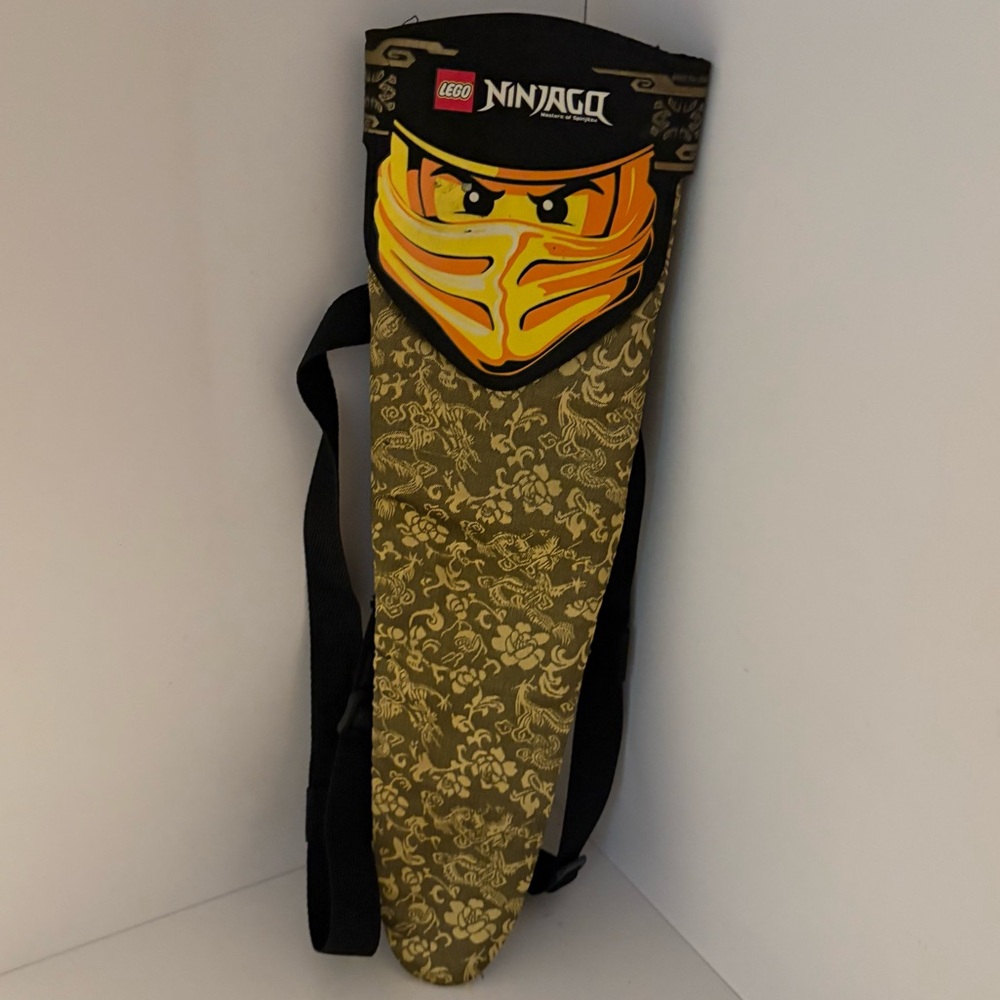 LEGO Golden Ninjago Samurai Sword & Sheath Sling Bag 850628-1